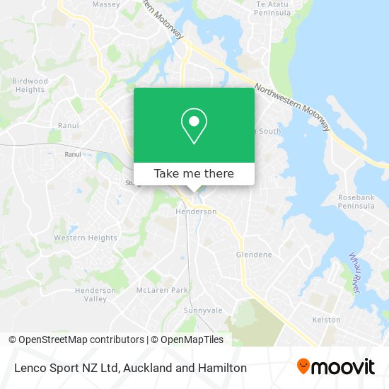 Lenco Sport NZ Ltd map