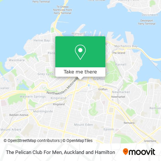 The Pelican Club For Men map