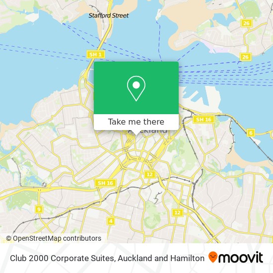 Club 2000 Corporate Suites map