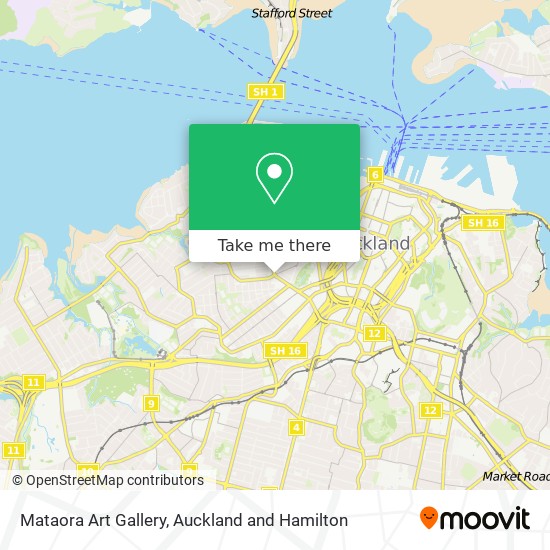 Mataora Art Gallery map