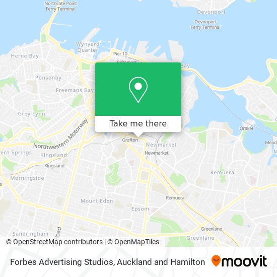 Forbes Advertising Studios map