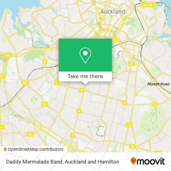 Daddy Marmalade Band map