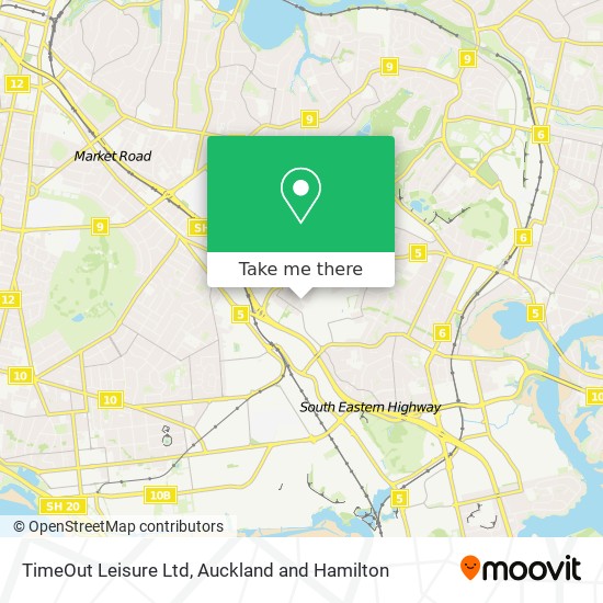 TimeOut Leisure Ltd map