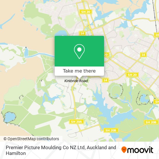 Premier Picture Moulding Co NZ Ltd map