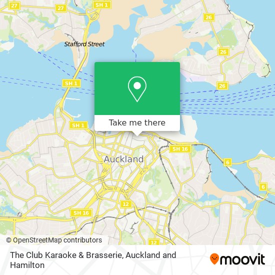 The Club Karaoke & Brasserie map