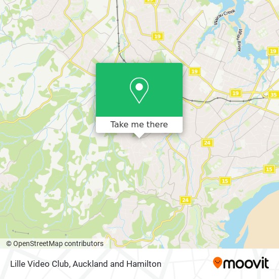 Lille Video Club map