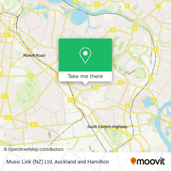 Music Link (NZ) Ltd map