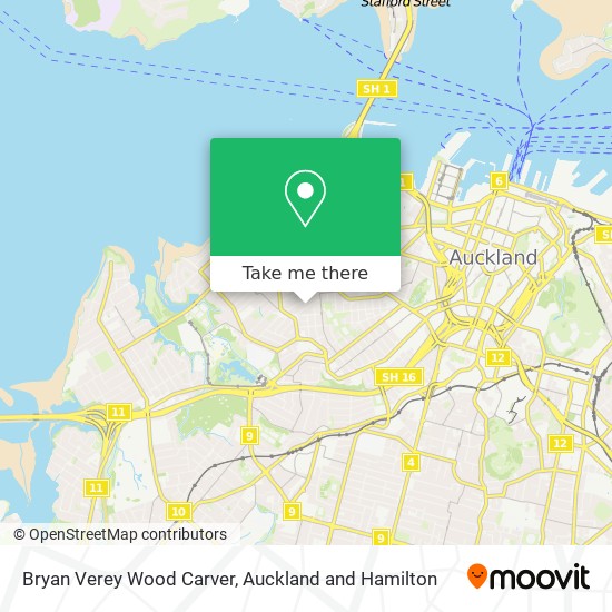 Bryan Verey Wood Carver map