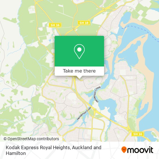 Kodak Express Royal Heights map