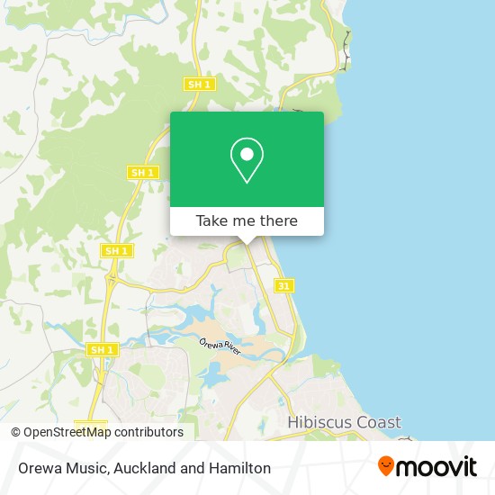 Orewa Music地图