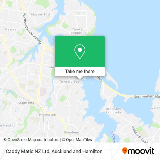 Caddy Matic NZ Ltd map