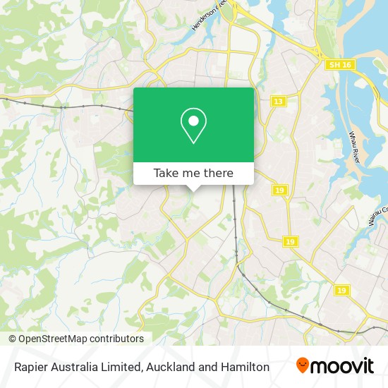 Rapier Australia Limited map