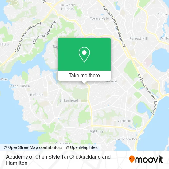 Academy of Chen Style Tai Chi map