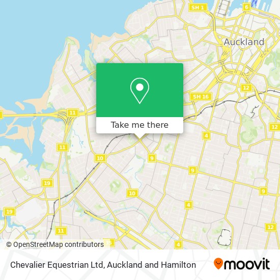 Chevalier Equestrian Ltd map