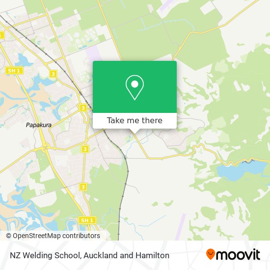NZ Welding School map
