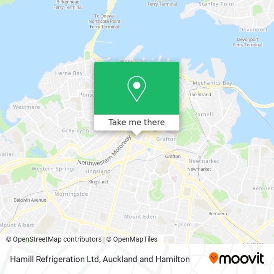 Hamill Refrigeration Ltd map