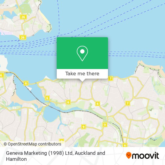 Geneva Marketing (1998) Ltd map