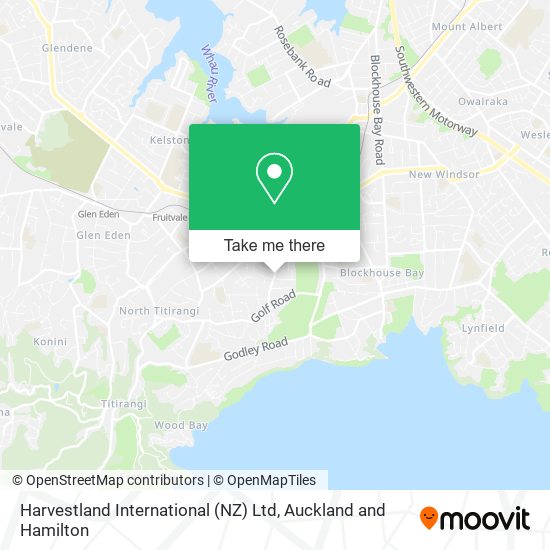 Harvestland International (NZ) Ltd map
