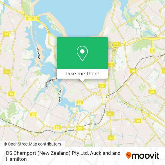 DS Chemport (New Zealand) Pty Ltd地图