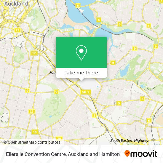 Ellerslie Convention Centre地图