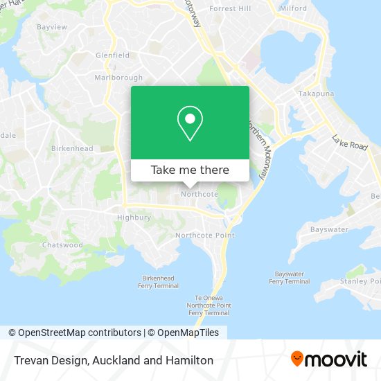 Trevan Design map