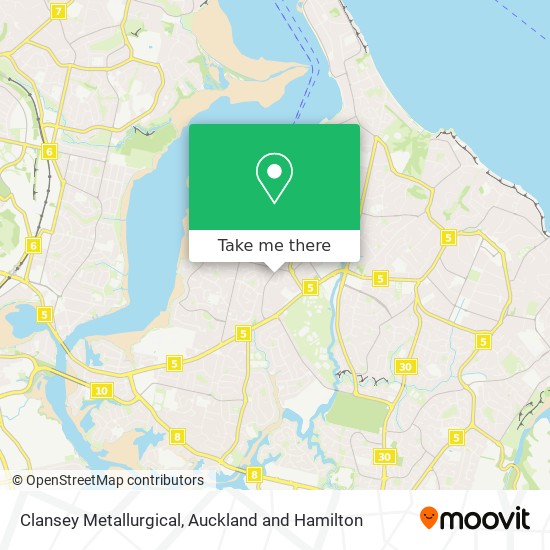 Clansey Metallurgical地图