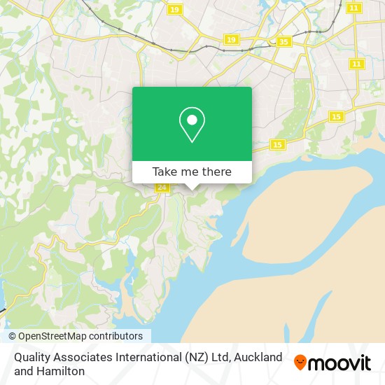 Quality Associates International (NZ) Ltd map