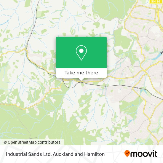 Industrial Sands Ltd map