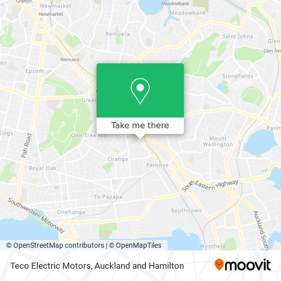 Teco Electric Motors map