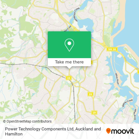 Power Technology Components Ltd map