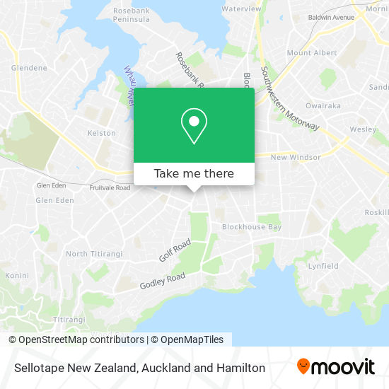 Sellotape New Zealand map