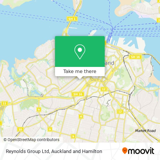 Reynolds Group Ltd map