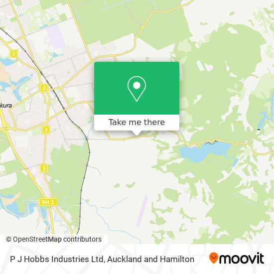 P J Hobbs Industries Ltd map