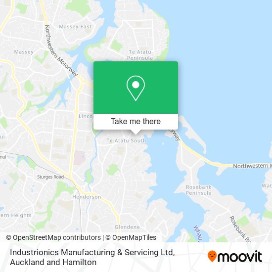 Industrionics Manufacturing & Servicing Ltd map