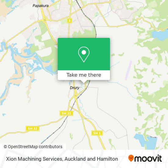 Xion Machining Services map