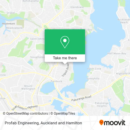 Profab Engineering map