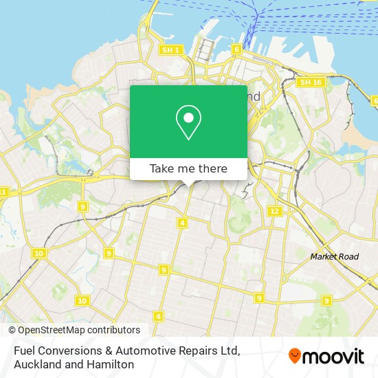 Fuel Conversions & Automotive Repairs Ltd map