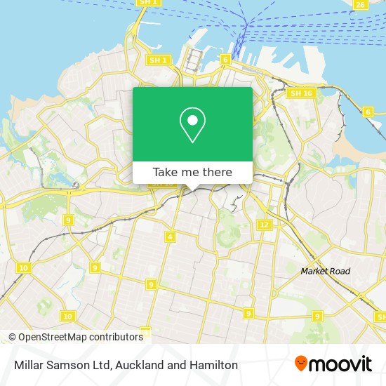 Millar Samson Ltd map