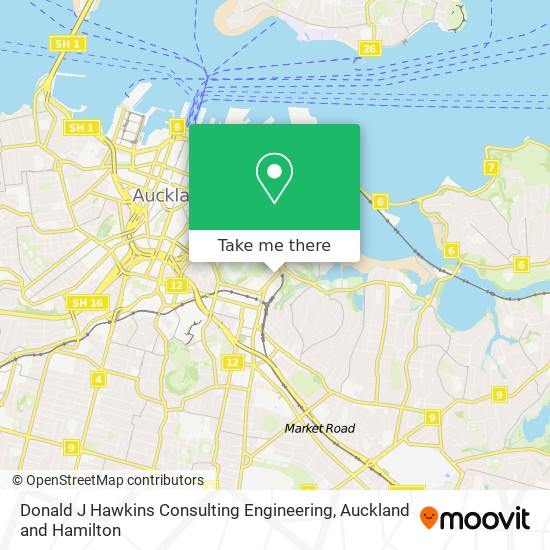 Donald J Hawkins Consulting Engineering地图