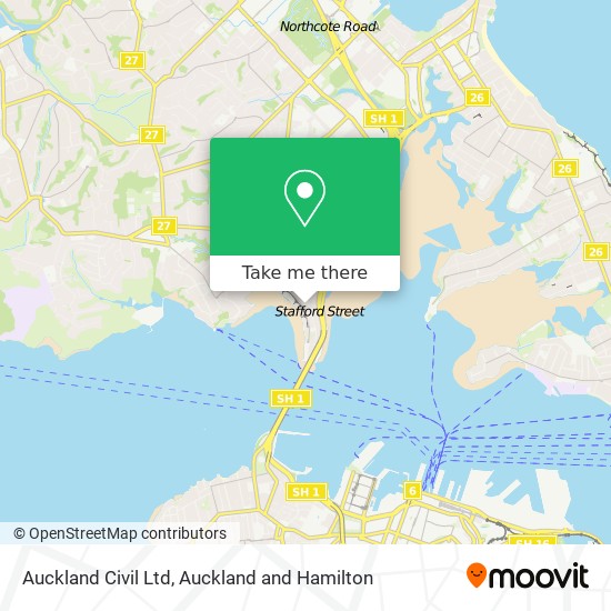 Auckland Civil Ltd map