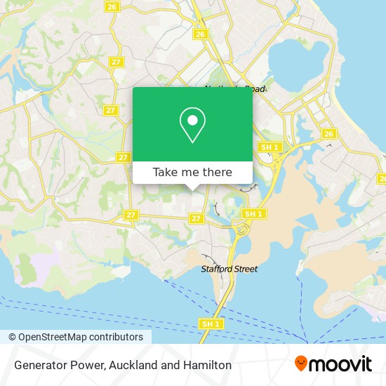 Generator Power map