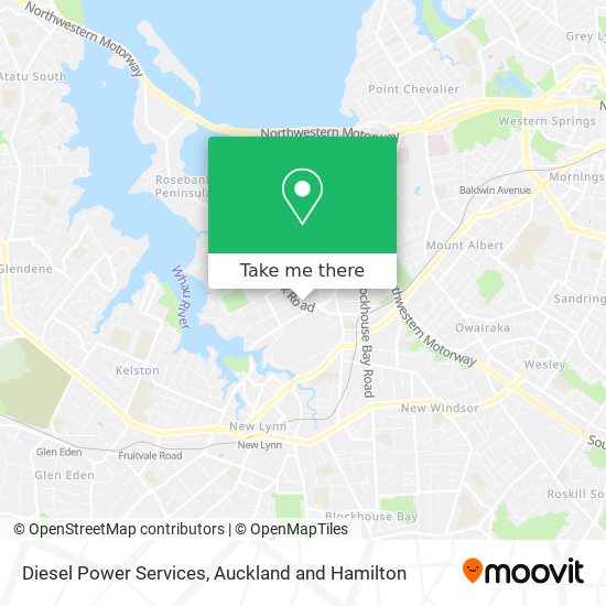 Diesel Power Services map