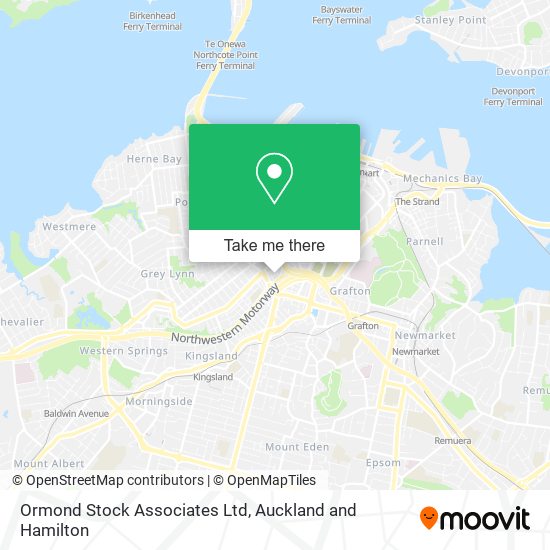 Ormond Stock Associates Ltd map