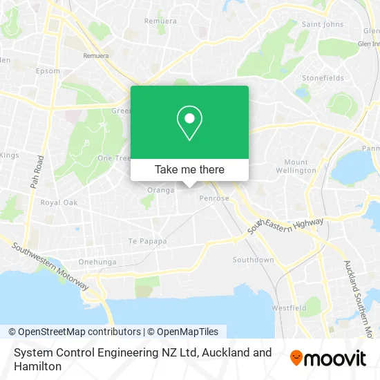 System Control Engineering NZ Ltd map
