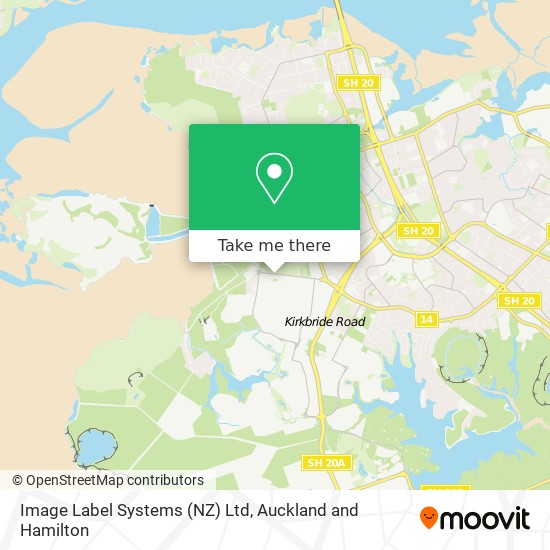 Image Label Systems (NZ) Ltd map