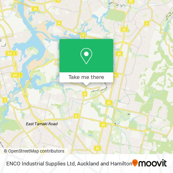 ENCO Industrial Supplies Ltd map