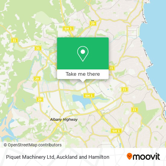 Piquet Machinery Ltd map