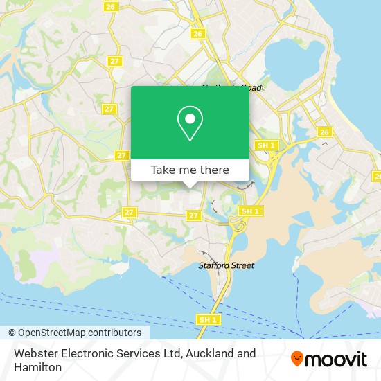 Webster Electronic Services Ltd map