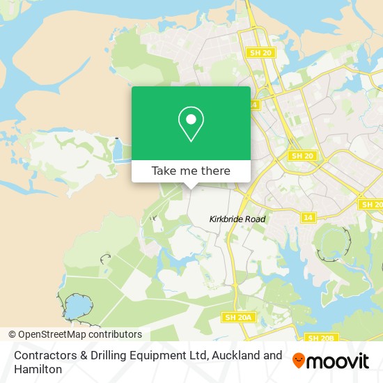 Contractors & Drilling Equipment Ltd map