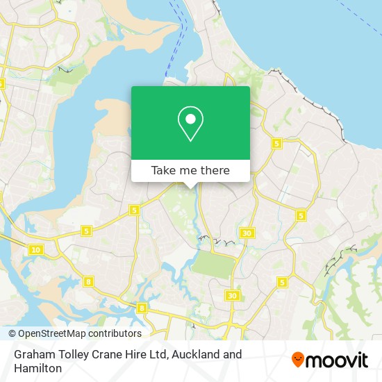 Graham Tolley Crane Hire Ltd map